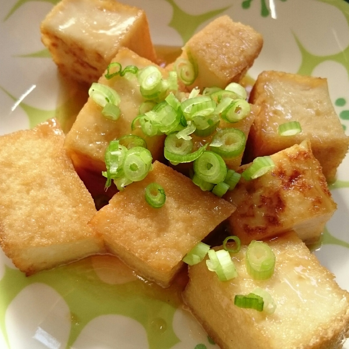 コロコロ厚揚げの麺つゆ焼き レシピ 作り方 By Mamichin555 楽天レシピ コロコロ厚揚げの麺つゆ焼き レシピ 作り方 By Mamichin555 楽天レシピ